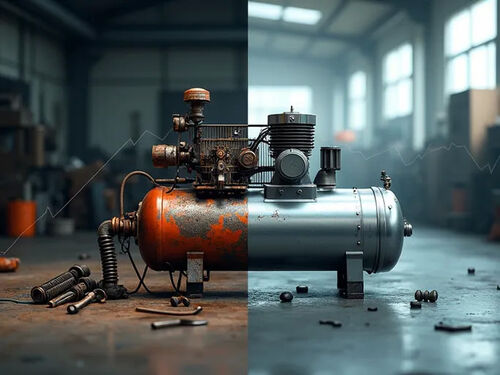 El último blog de la empresa sobre Guía basada en datos Reparación o sustitución de compresores de aire