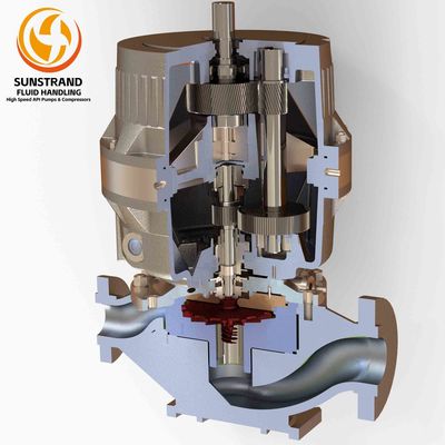Un buen precio. Pampas API de un solo estadio con engranaje integral LMV341 Bomba centrífuga de alta velocidad vertical en línea