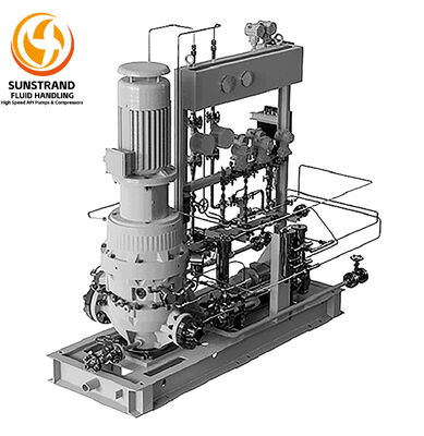 Un buen precio. LMC compresor vertical en línea con engranaje integral compresor de gas de proceso en línea