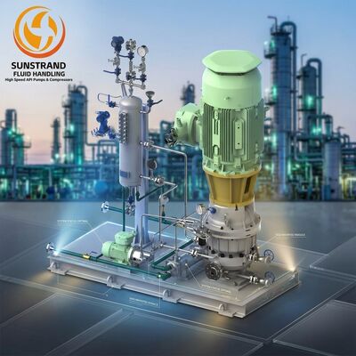 Un buen precio. Sundyne LMV 311 Bomba centrífuga de alta velocidad de repuesto 56 kW 75 HP en línea