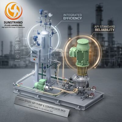 Un buen precio. Bombas centrífugas de alta velocidad 4.0MPa del reemplazo de 37KW Sundyne LMV 322 en línea